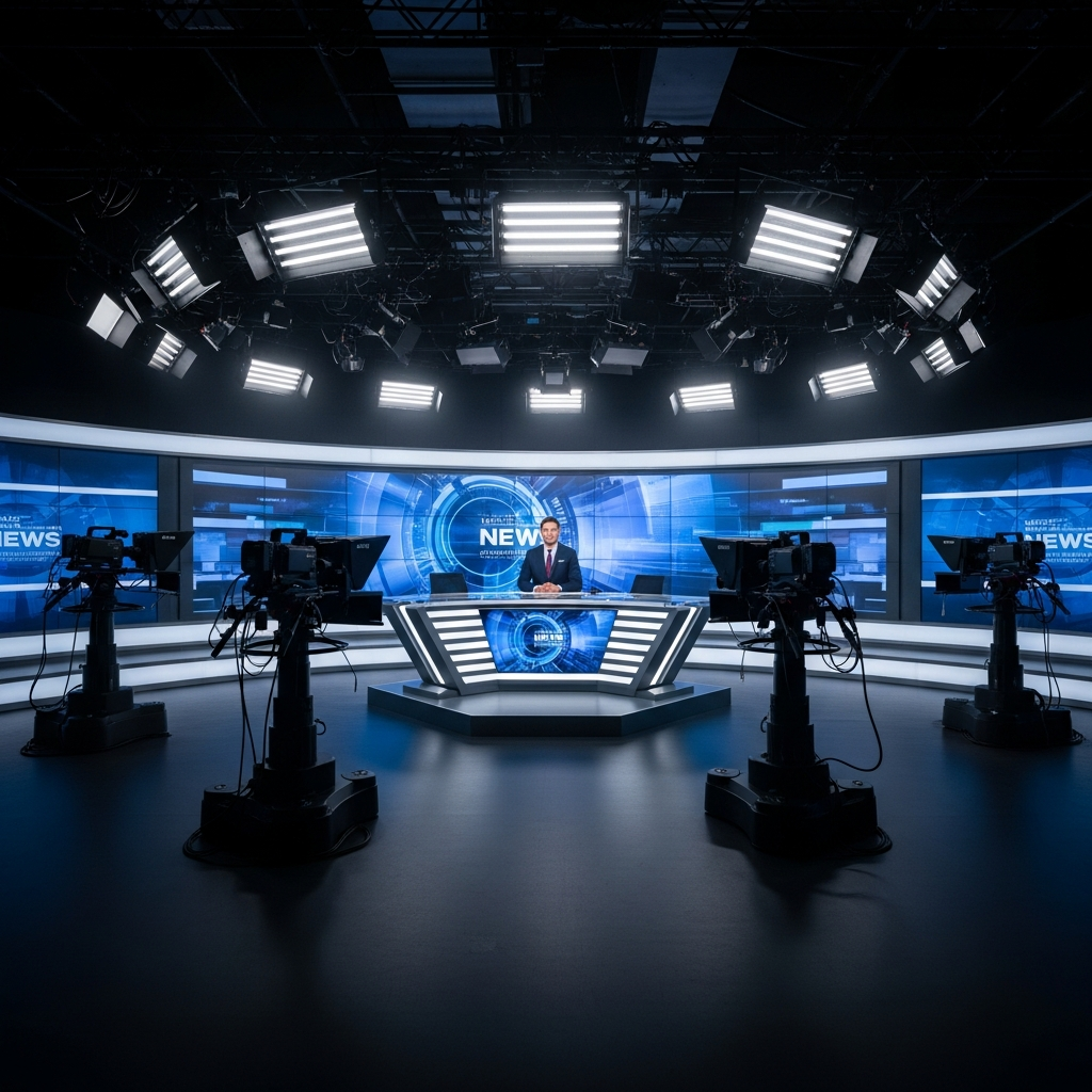 Newsroom & Broadcast Studio